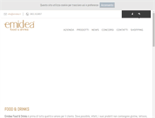 Tablet Screenshot of emidea.it